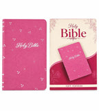 KJV Holy Bible Women's Gift Edition - Pink Floral Faux Leather English 744-Page KJV Text Slim Lightweight Christian Daily Reading Church Gift (Religion & Philosophy Books)