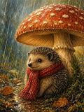 The Hedgehog's Red Scarf by Nia Cole