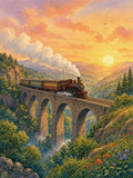 The Sunrise Train by Felix Storm