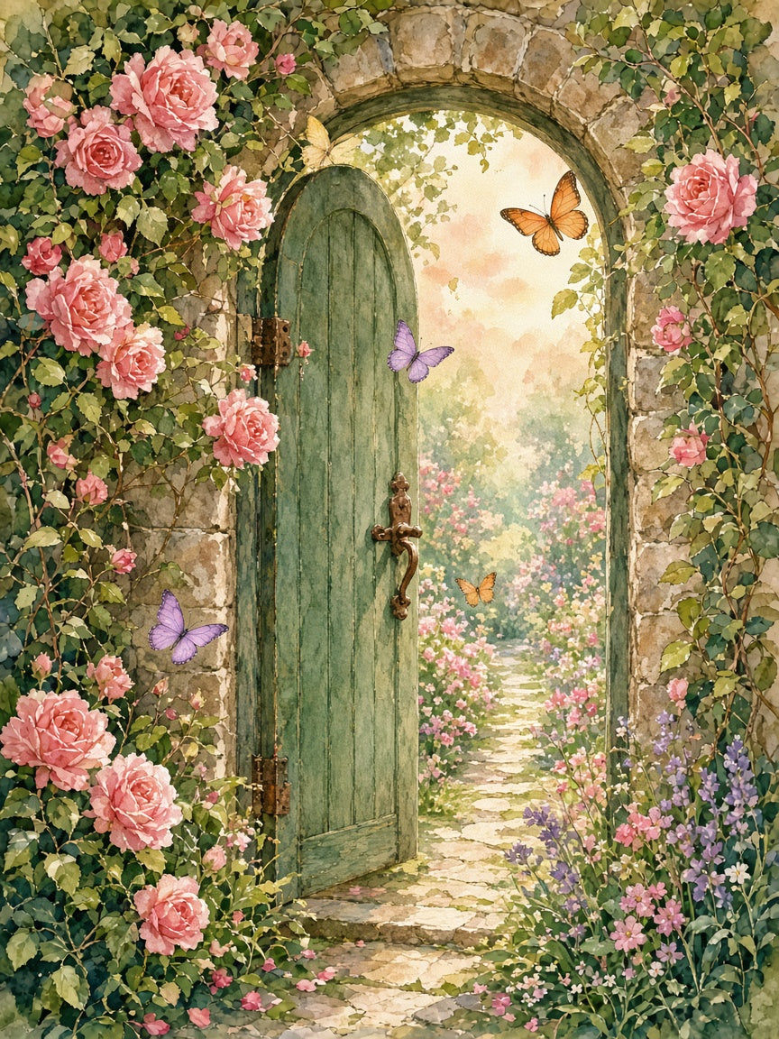 The Secret Garden Door by Maya Reed