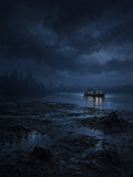 The Thames at Midnight by Nia Cole