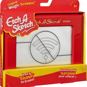 Etch A Sketch, Classic Red Drawing Toy with Magic Screen, for Ages 3 and Up